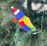 LORIKEET WITH HAT