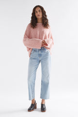 ELK THE LABEL AGNA SWEATER PINK SALT