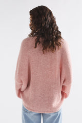 ELK THE LABEL AGNA SWEATER PINK SALT